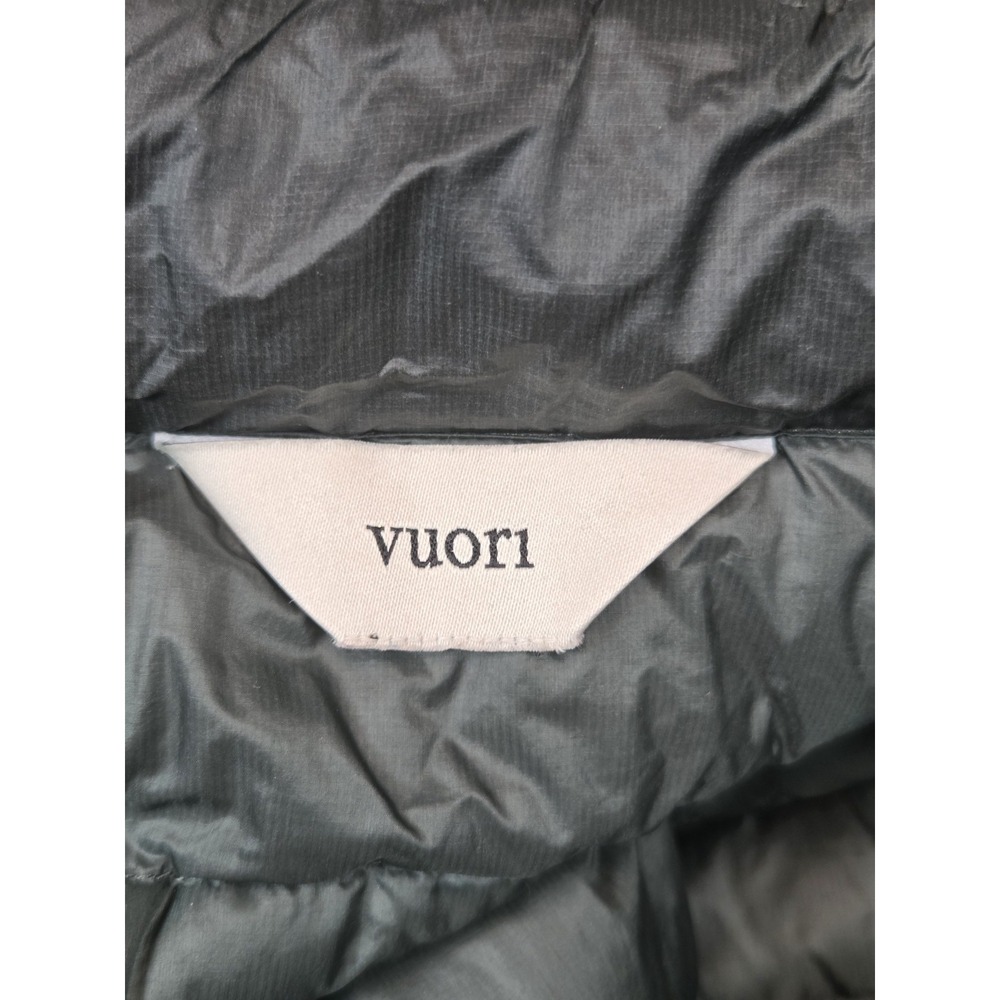 Vuori Coordinate Down Jacket Mens L Green Full Zip - Picture 7 of 10